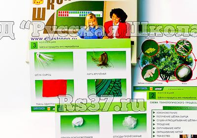 Коллекция "Шелк и продукты его переработки" (средн. шк.)