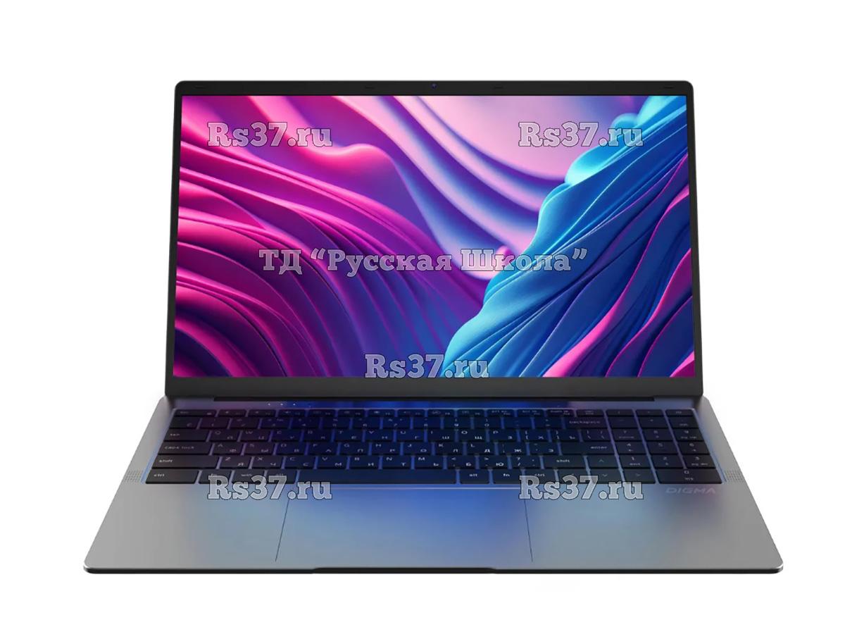 Ноутбук Digma EVE P5850 DN15N5-8CXW03, 15.6", 2023, IPS, Intel Pentium Silver N5030 1.1ГГц, 4-ядерный, 8ГБ LPDDR4, 256ГБ SSD, Intel UHD Graphics 605, Windows 11 Professional, серый