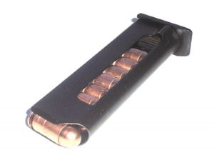 Магазин ПМ с учебными патронами для пистолета Макарова. Подаватель и крышка (пятка) металл. Раритет СССР