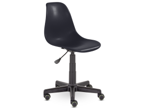 Кресло для кабинета информатики Шелл GTS С-21 (пл. Чёрный, опора Чёрная)