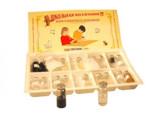 Коллекция "Нефть и продукты ее переработки"  раздаточная